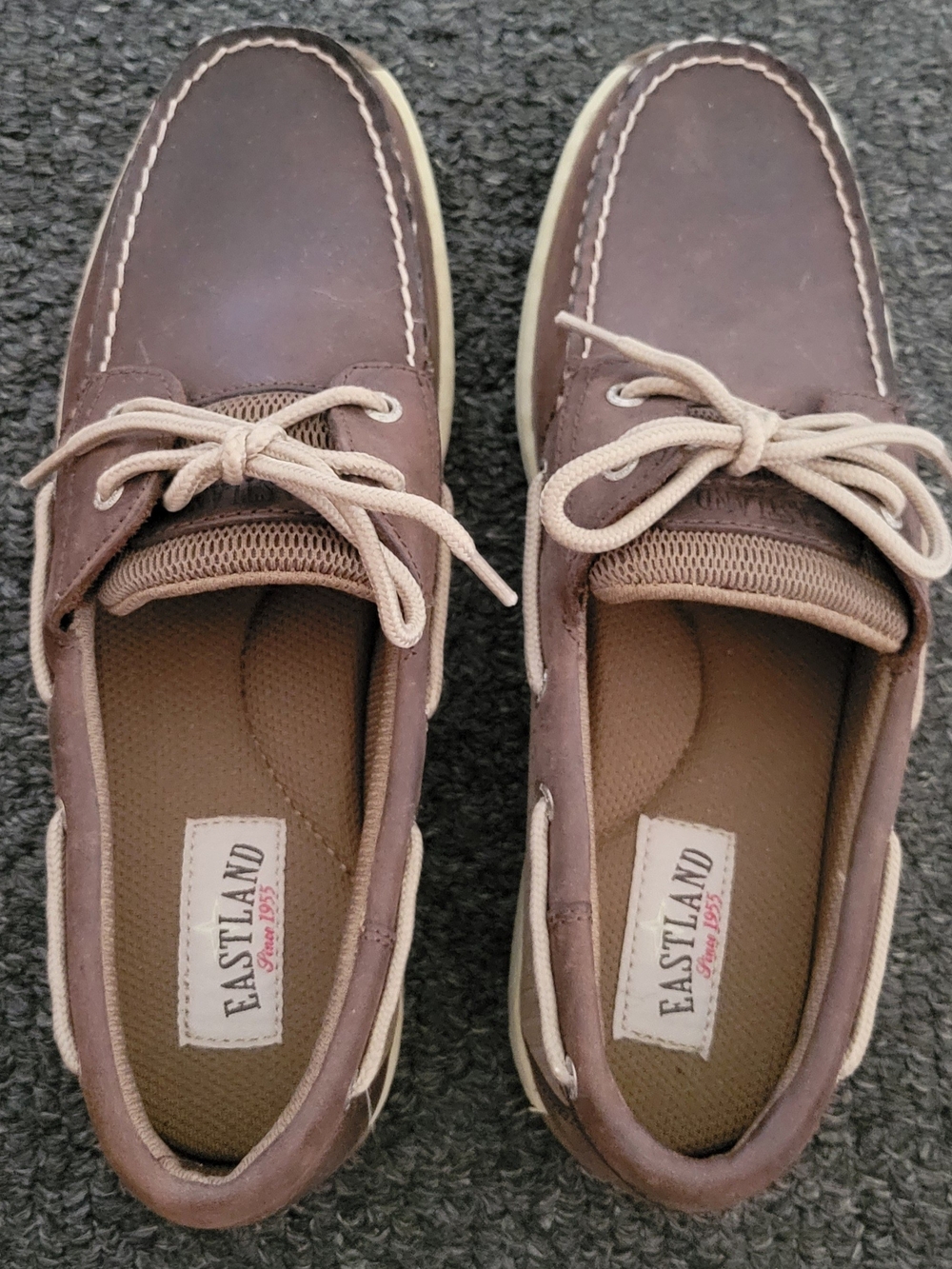 Eastland Leather Boat Shoes- New w/o Box